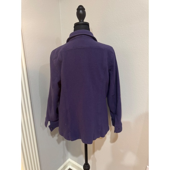 Bogner wool Jacket‎ Coat Collared Button Up Purple vintage - Picture 2 of 14